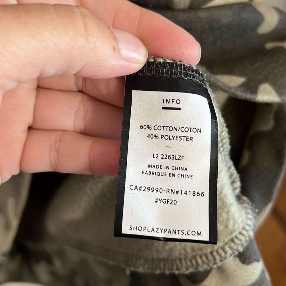 LAZY pants camouflage hoodie - Picture 4 of 8